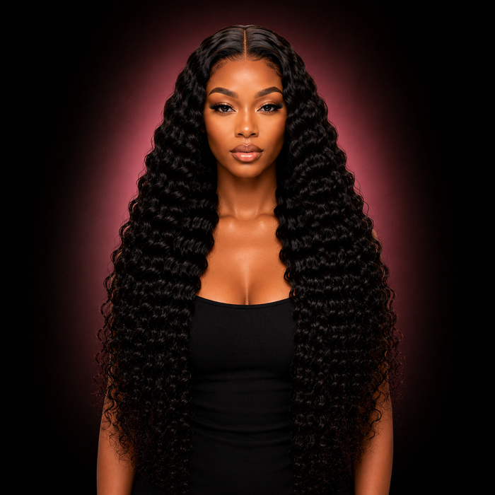Chic Deep Wave Luxury Wig