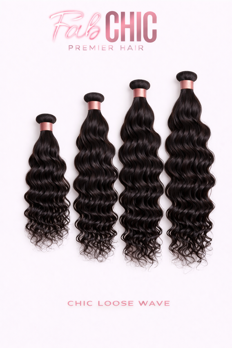 Chic Loose Wave Bundle Deals (Mixed Length)