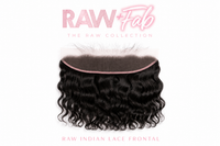 Raw Indian Lace  Frontal
