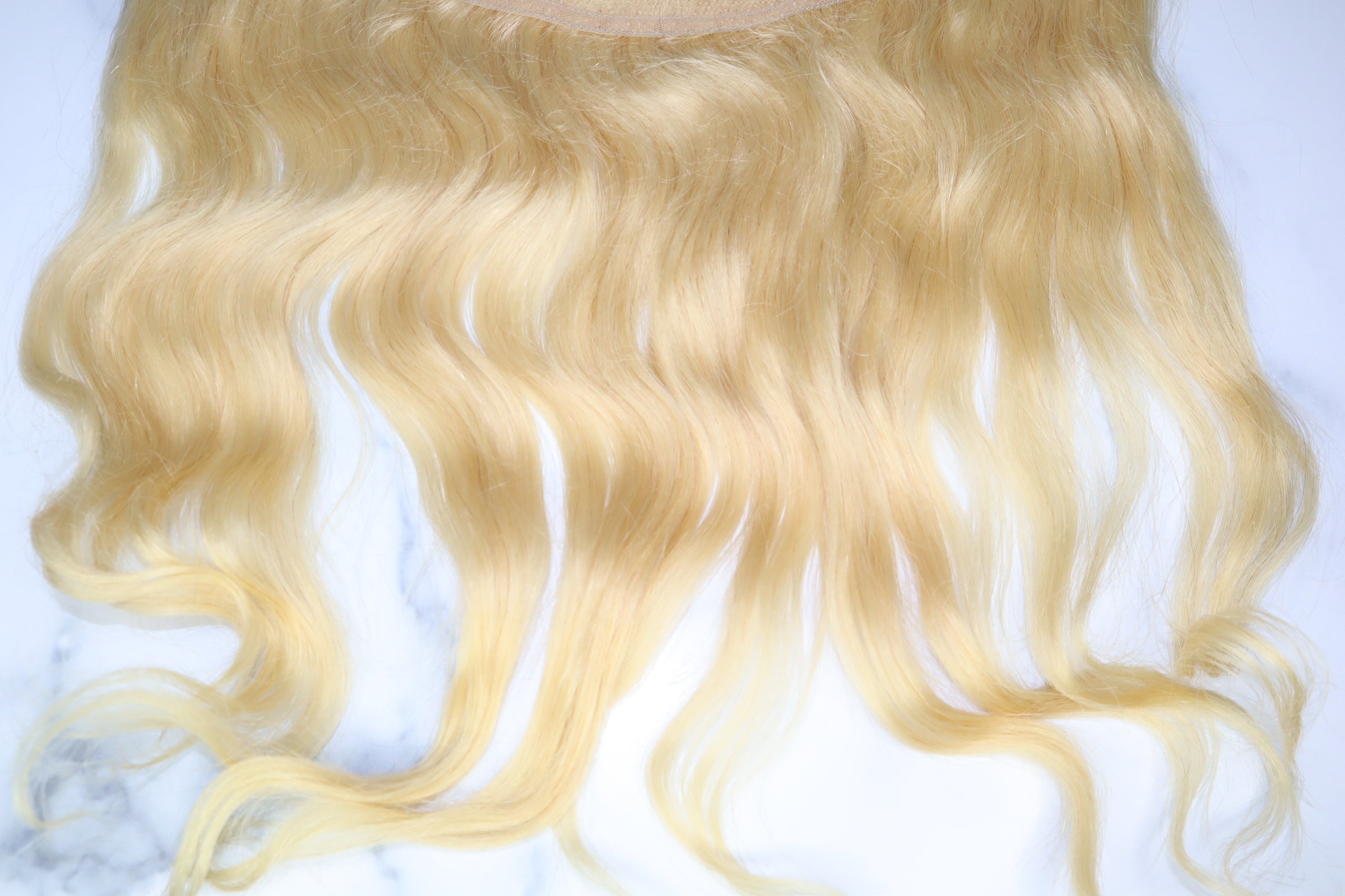 Cambodian Wavy Blonde Lace Frontal